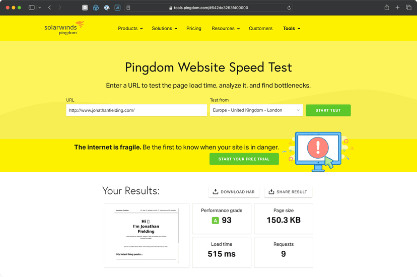 Pingdom